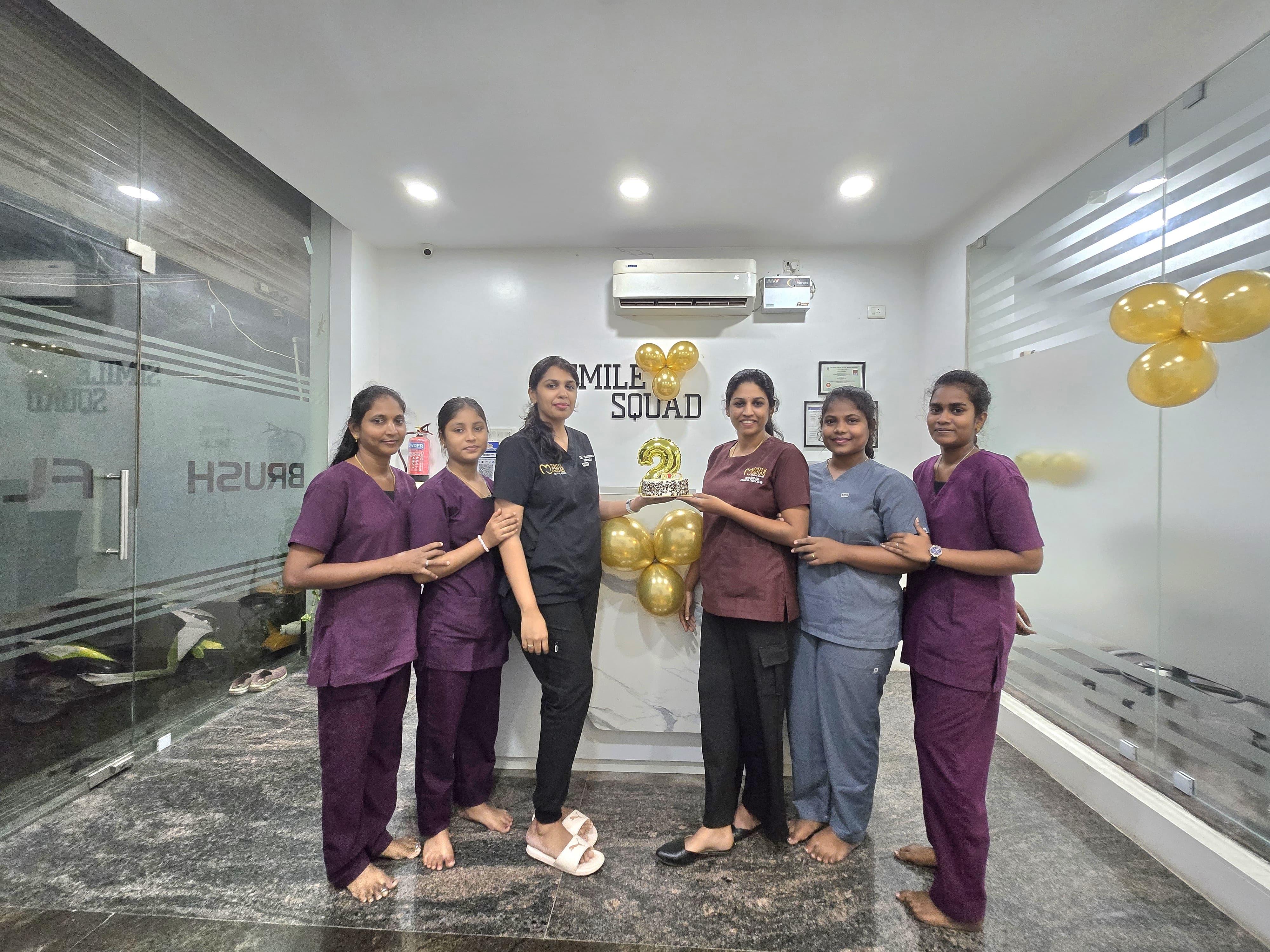 Smile Squad Dental Clinic team